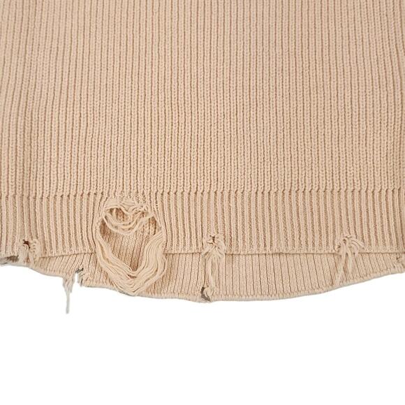 Ser.o.ya Alora Mini Skirt in Cappuccino Distressed Ripped - Picture 5 of 10
